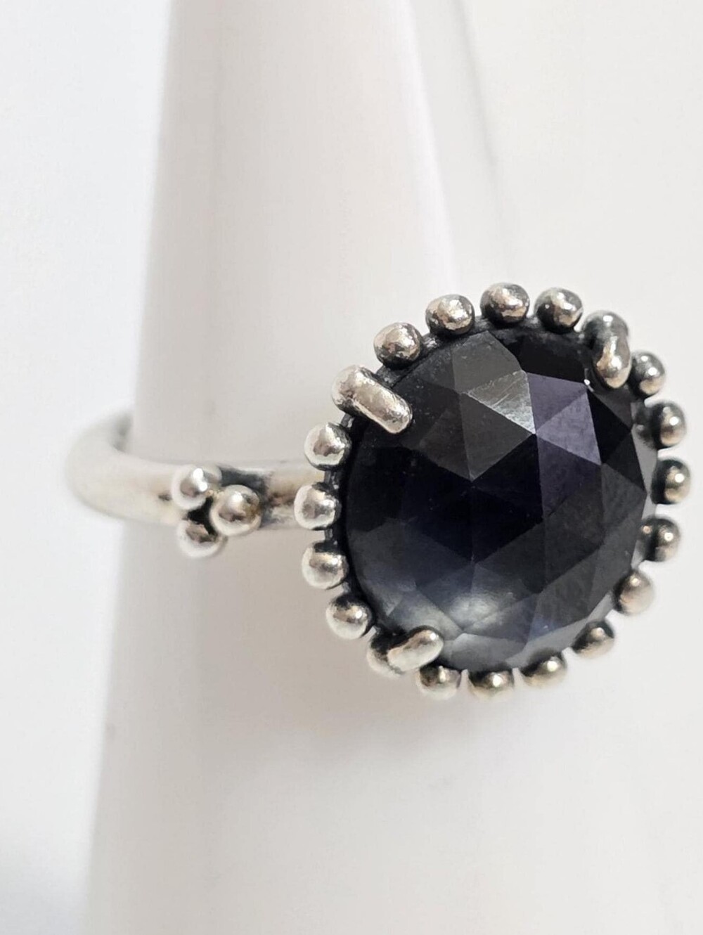 Pandora Sterling Silver Midnight Star Ring